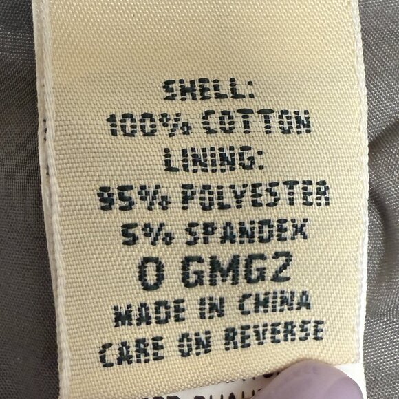 EUC Women's L.L. BEAN Herringbone Lined Straight Leg Trouser | Size 10 Reg. - Picture 9 of 10